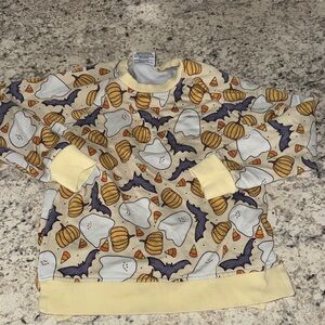 Bums & Roses Bamboo Hide and Ghost Seek long-sleeved sweatshirt 4T